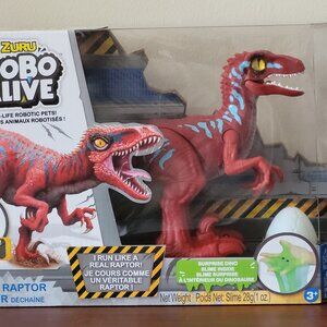 2019, ROBO ALIVE, INTERACTIVE RAPTOR, MINT IN THE BOX!!!